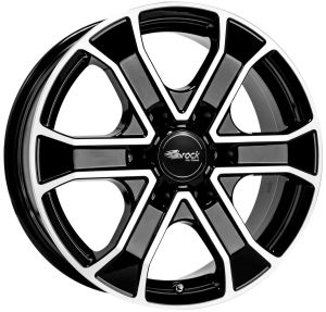 RC Design RC31 7x16 6x130 ET53, black · polished