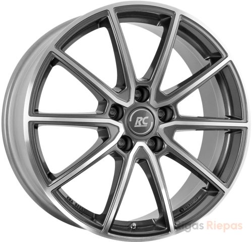 RC Design RC32 8x18 5x115 ET40, антрацитовый (Himalaya Grey Voll Poliert (HGVP))