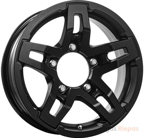 RC Design RC33X 5.5x15 5x139.7 ET5, black · matte (Satin Black Matt (SBM))