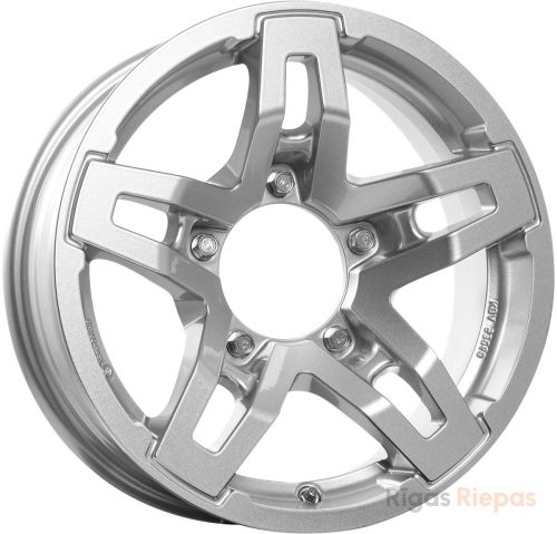 RC Design RC33X 5.5x15 5x139.7 ET5, серебристый (Kristallsilber (KS))