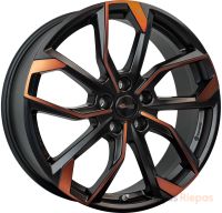 RC Design RC34 7.5x19 5x112 ET50, black · matte (Black Orange Matt (BOM))