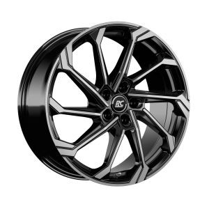 RC Design RC36 10x20 5x130 ET49, black · polished (Gloss Black Full Polished)