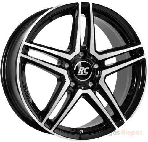 RC Design RCD17 6.5x16 5x112 ET38, black (Schwarz Glanz Voll Poliert (SGVP))