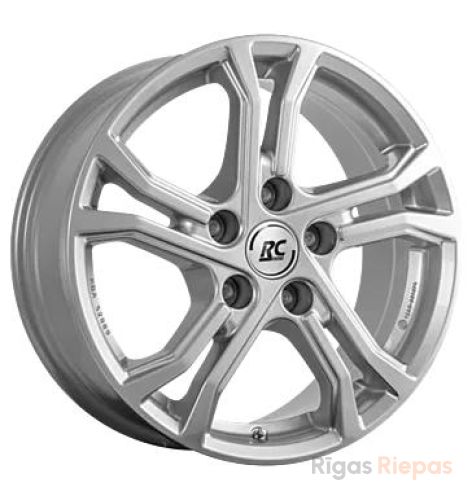 RC Design TDG2 7.5x17 5x114.3 ET40, silver (Kristallsilber (KS))