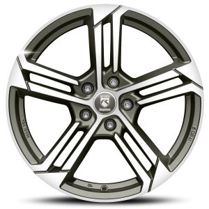 Reds Twist 7x17 5x114.3 ET32, антрацитовый · полированный