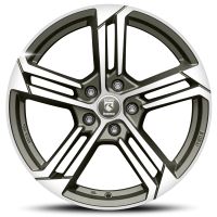 Reds Twist 7x17 5x114.3 ET32, anthracite · polished