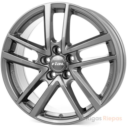 Rial Astorga 7x17 5x112 ET49, antracīta