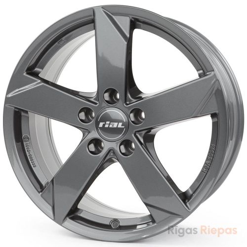 Rial Kodiak 5.5x15 5x100 ET40, antracīta