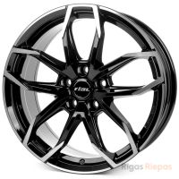 Rial Lucca 7.5x17 5x115 ET45, melns · pulēts (Diamond Black Frontpolished)