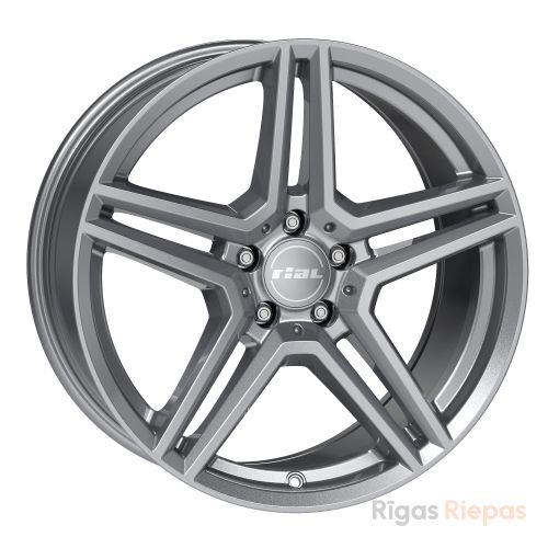 Rial M10 7x17 5x112 ET46, antracīta (Metal Grey)