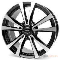 Rial M12 8x18 5x112 ET43, melns · pulēts