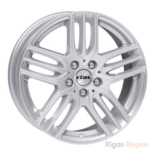 Rial M14-E 7.5x18 5x112 ET48, sudraba (Polar Silver)