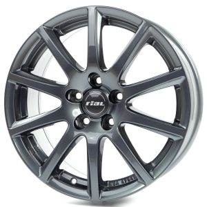 Rial Milano 5.5x14 5x100 ET40, antracīta