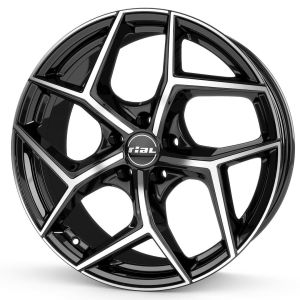 Rial Salento 8x19 5x114.3 ET40, black · polished