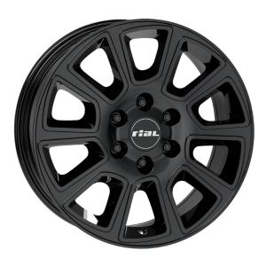 Rial Transporter 2 6.5x16 6x130 ET54, black · polished (Diamond Black)