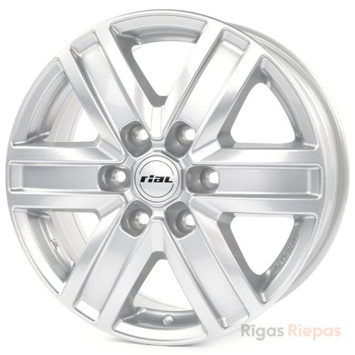 Rial Transporter 7x17 6x139.7 ET57, серебристый (Polar Silver)