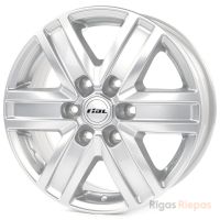 Rial Transporter 7x17 6x139.7 ET57, серебристый (Polar Silver)