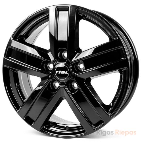 Rial Transporter 6.5x16 5x118 ET50, чёрный · полированный (Diamond Black)