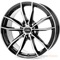 Rial X12 8x18 5x112 ET30, black · polished (Diamond Black Frontpolished)