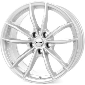 Rial X12 9x19 5x112 ET41, серебристый (Polar Silver)