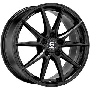 Sparco DRS 8x18 5x100 ET35, black · gloss
