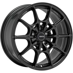 Sparco FF2 8.5x18 5x100 ET45, black · matte