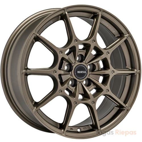 Sparco FF2 8.5x18 5x100 ET45, bronzas (Rally Bronze)