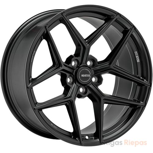 Sparco FF3 8x18 5x120 ET29, black · matte