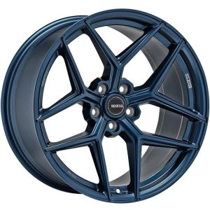 Sparco FF3 9.5x18 5x120 ET45, синий · матовый