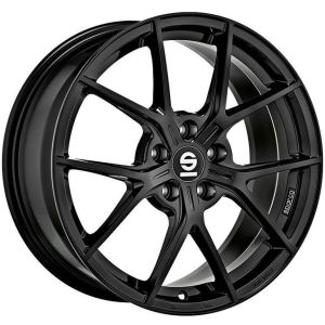 Sparco Podio 8x18 5x112 ET35, black · gloss