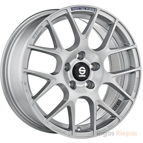 Sparco Pro Corsa 8x18 5x112 ET35, серебристый (Full Silver)