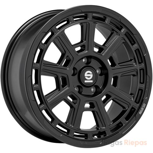 Sparco Sterrato 8x17 6x120 ET44, чёрный · матовый