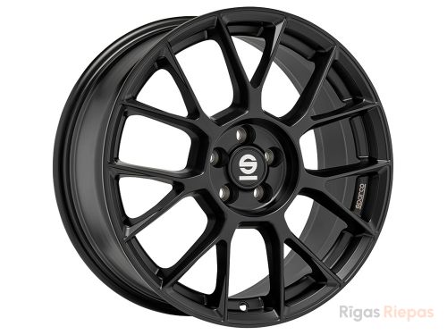 Sparco SUPER SPRINT 7.5x17 5x108 ET45, чёрный · матовый