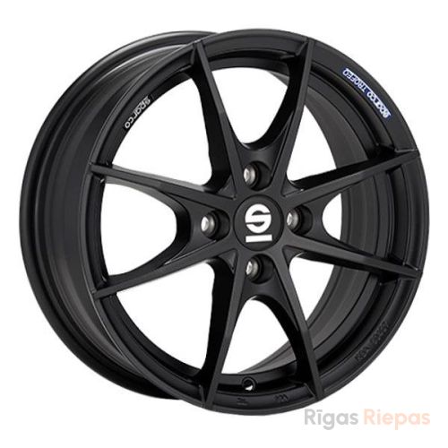 Sparco Trofeo 4 6x15 4x108 ET42, melns · matēts