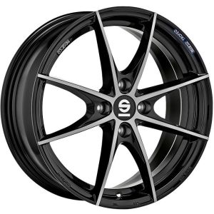 Sparco Trofeo 4 6x15 4x108 ET42, black · polished (Fume Black Full Polished)