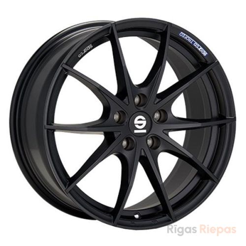 Sparco Trofeo 5 8x18 5x110 ET38, melns · matēts