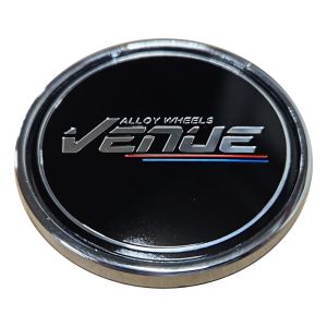 Venue centre cap 64 mm, black