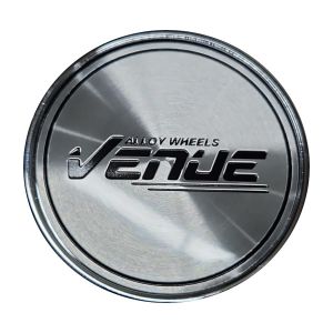 Venue centre cap 58 mm, silver