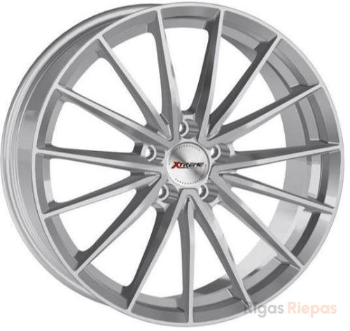 Xtreme RX16 8x19 5x114.3 ET49, sudraba