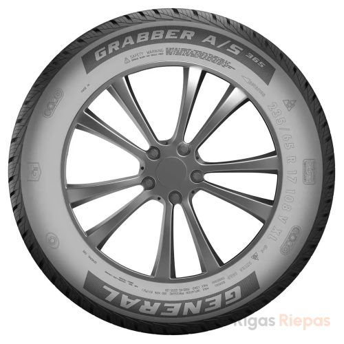 General GRABBER A/S 365 235/55 R19 105W - 2