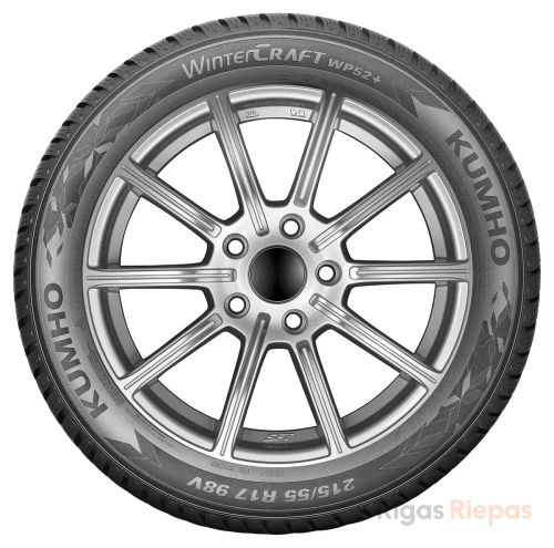Kumho WinterCraft WP52+ 175/65 R14 82T - 3