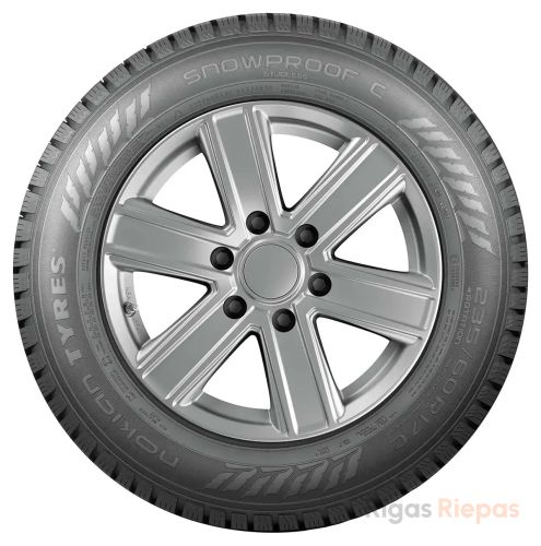 Nokian WR Snowproof C 225/55 R17 109T - 3
