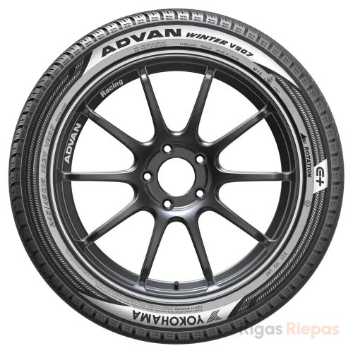 Yokohama Advan Winter V907 255/50 R19 107V - 3