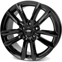 CMS C27 7x18 5x114.3 ET45, чёрный · глянцевый (Complete Black Gloss)