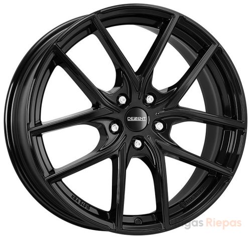 Dezent TO 7.5x17 5x108 ET50, Black