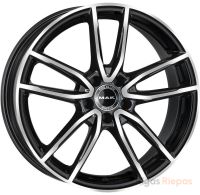 MAK Evo 9x20 5x112 ET41, Gloss Black Mirror Ring