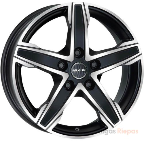 MAK King 5 8x18 5x120 ET50, Ice Black