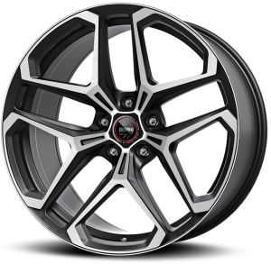 Momo RF-04 9x20 5x130 ET48, melns (Sandblast Black)