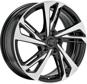 MSW 60 8x18 5x112 ET40, Gloss Black Full Polished