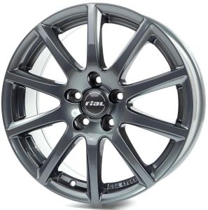Rial Milano 6x15 4x100 ET45, чёрный · полированный (Diamond Black)